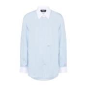 Dsquared2 Shirts Blue, Dam