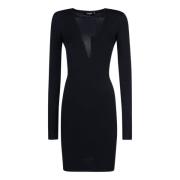 Dsquared2 Knitted Dresses Black, Dam