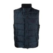 Etro Vests Blue, Herr