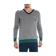 La Martina Sweatshirts Gray, Herr