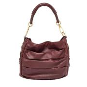 Dior Vintage Pre-owned Laeder handvskor Red, Dam