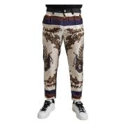 Dolce & Gabbana Slim-fit Trousers Multicolor, Herr