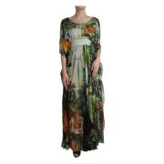 Dolce & Gabbana Maxi Dresses Multicolor, Dam