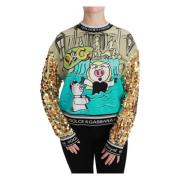 Dolce & Gabbana Sweatshirts Multicolor, Dam