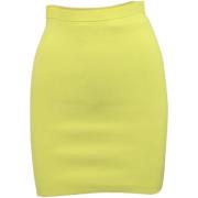 Alexander Wang Pre-owned Pre-owned Polyester nederdelar Yellow, Dam