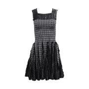 Alaïa Pre-owned Pre-owned Polyester klnningar Black, Dam