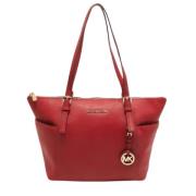 Michael Kors Pre-owned Pre-owned Laeder totevskor Red, Dam