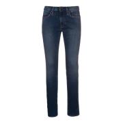 Jeckerson Slim Cross Blå Denim Jeans Blue, Herr