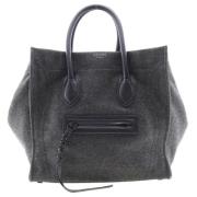 Celine Vintage Pre-owned Tyg totevskor Black, Dam