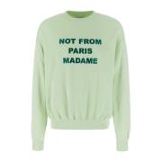 Drole de Monsieur Round-neck Knitwear Green, Herr