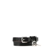 Alexander McQueen Belts Black, Herr