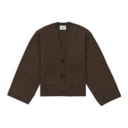 Axel Arigato Memory Relaxed Cardigan Brown, Dam