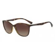 Emporio Armani Solglasögon Ea4073 Brun Sköldpaddsskal Brown, Dam