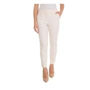 Max Mara Weekend New York Style Byxor med Amerikansk Ficka White, Dam