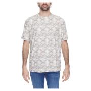 Antony Morato Herr T-shirt Vår/Sommar Kollektion Beige, Herr