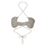 MVP wardrobe Kristallsnodd Diamanttopp Gray, Dam