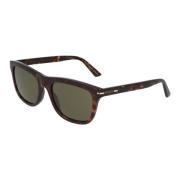 Gucci Fyrkantiga solglasögon Brown, Unisex