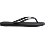 Havaianas Stiliga Flip Flops för Sommaren Black, Dam