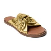 Sofie Schnoor Guld Sandal Skor Stövlar Yellow, Dam