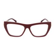 Etro Cat Eye Acetatram Glasögon Red, Unisex