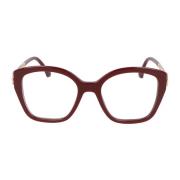 Etro Cat Eye Acetatram Glasögon Red, Unisex