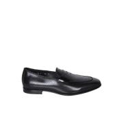 Santoni Svarta Loaferskor för Män Black, Herr