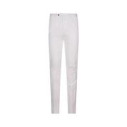 PT Torino Vita Tapered Byxor Stretch Bomull White, Herr