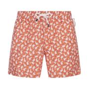 Fedeli Orange Havskläder Badshorts Multicolor, Herr