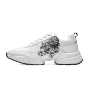 Ed Hardy Tiger Runner Sneakers White, Herr