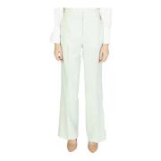 Guess Wide Trousers Green, Dam