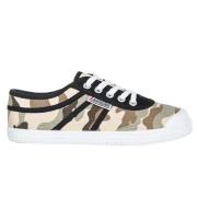 Kawasaki Camouflage Canvas Sneakers Multicolor, Herr