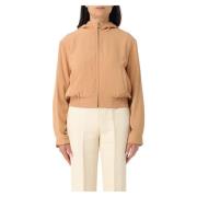 Twinset Stilren Sweatshirt för Kvinnor Beige, Dam