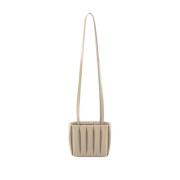 THEMOIRè Blank Vete Mini Tote Väska Beige, Dam