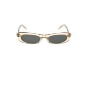 Saint Laurent Klassiska Solglasögon Beige, Unisex