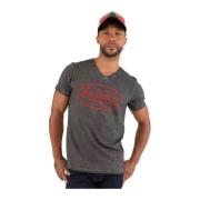 VON Dutch Tyron Tee Shirt Gray, Herr