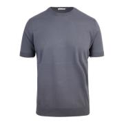 Paolo Pecora Bomull Polo Skjortor Regular Fit Gray, Herr