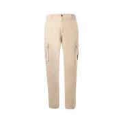 Ecoalf Cargobyxor Beige Bomull Beige, Herr