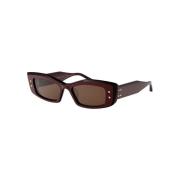 Valentino Garavani V-Quattro Solglasögon Brown, Unisex