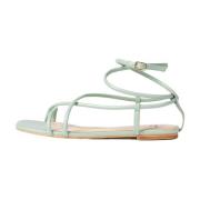 Jijil Vristrem Platta Sandaler Green, Dam