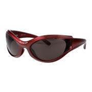 Balenciaga Stiliga solglasögon Bb0317S Red, Unisex