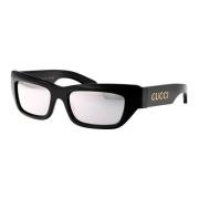 Gucci Stilfulla solglasögon Black, Herr