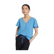 Max Mara Elegant Topp för Kvinnor Blue, Dam