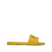 Dolce & Gabbana Lyxiga DG-logo slides Yellow, Dam