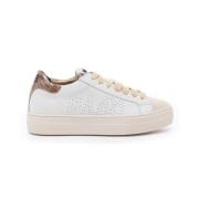 P448 Vita Läder Sneakers Thea-W Modell White, Dam