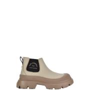 Karl Lagerfeld Kort Gore Boot Trekka Max Beige, Dam