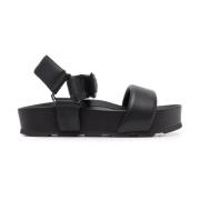 Vic Matié Casual Svarta Platta Sandaler Black, Dam