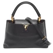 Louis Vuitton Vintage Pre-owned Laeder handvskor Black, Dam