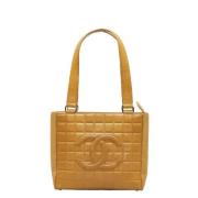 Chanel Vintage Pre-owned Laeder chanel-vskor Brown, Dam