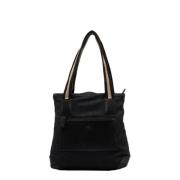 Gucci Vintage Pre-owned Canvas totevskor Black, Dam