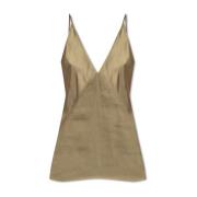 Birgitte Herskind Mille satin tank top Green, Dam